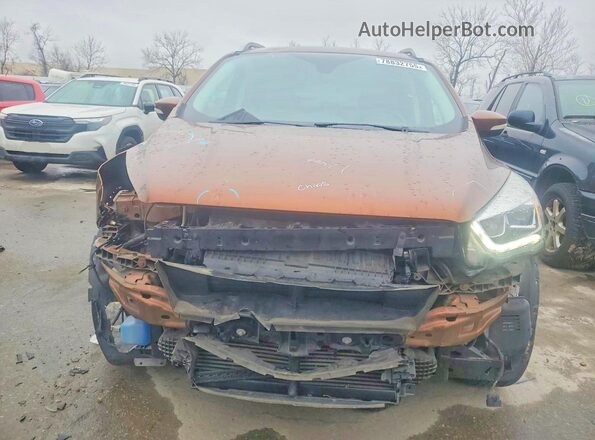 1FMCU9J93HUB53930 2017 FORD ESCAPE Brown წინა ხედი