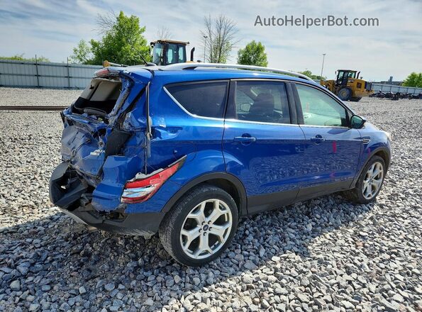 1FMCU9J93HUD74587 2017 FORD ESCAPE Blue Rear right