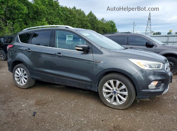 1FMCU9J93HUD88117 2017 FORD ESCAPE Gray Առջևի աջ