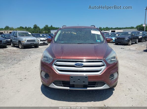1FMCU9J93JUB15880 2018 FORD ESCAPE Red Vista del cuadro de instrumentos