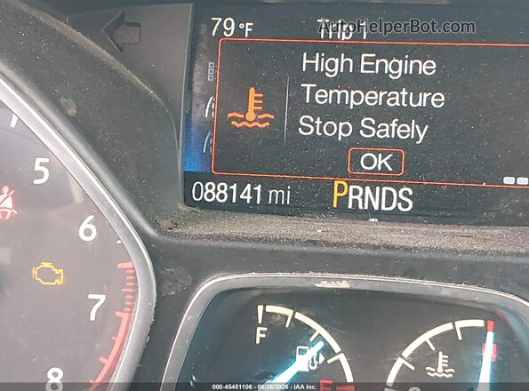 1FMCU9J93JUB15880 2018 FORD ESCAPE Red 