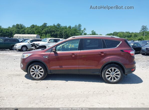 1FMCU9J93JUB15880 2018 FORD ESCAPE Red Vista interior de 360 grados