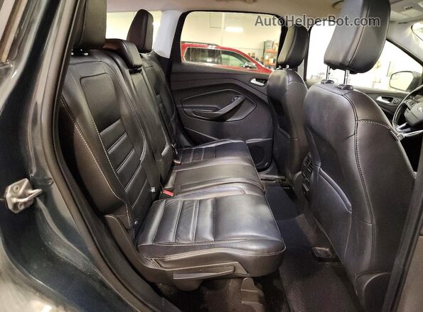 1FMCU9J93KUB04458 2019 FORD ESCAPE Charcoal Rear interior view