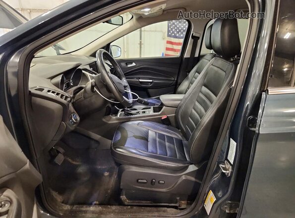 1FMCU9J93KUB04458 2019 FORD ESCAPE Charcoal Front interior view