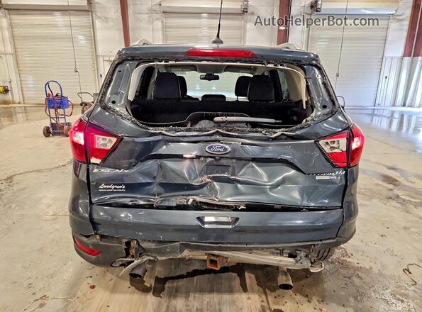 1FMCU9J93KUB04458 2019 FORD ESCAPE Charcoal Rear view