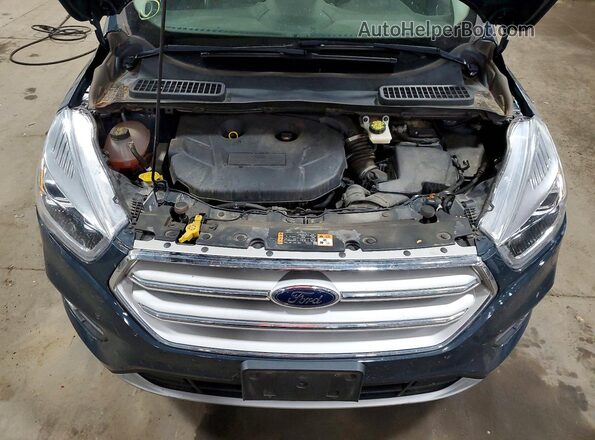 1FMCU9J93KUB04458 2019 FORD ESCAPE Charcoal Engine compartment view