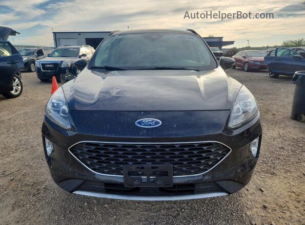 1FMCU9J93LUB17972 2020 FORD ESCAPE Black Widok z przodu