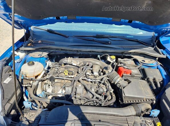 1FMCU9J93LUC18672 2020 FORD ESCAPE Blue Engine compartment view