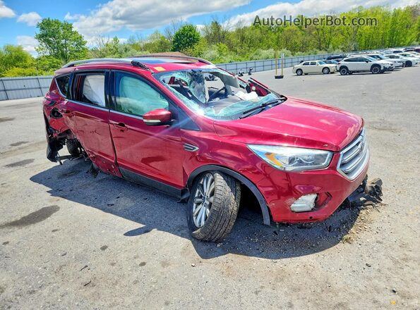 1FMCU9J94HUE32402 2017 FORD ESCAPE Red 