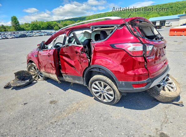 1FMCU9J94HUE32402 2017 FORD ESCAPE Red 