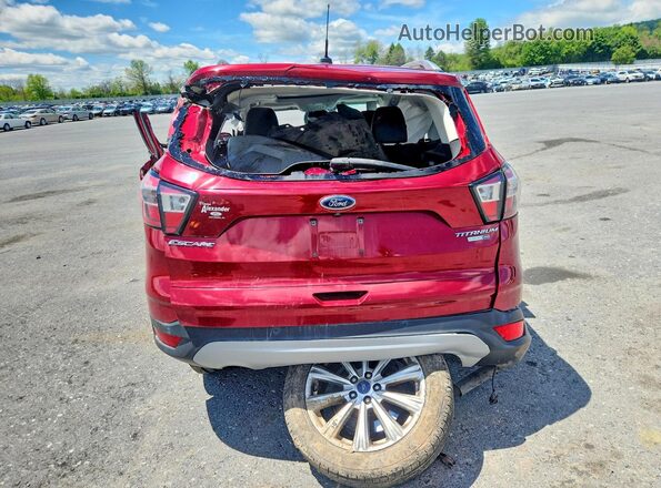 1FMCU9J94HUE32402 2017 FORD ESCAPE Red 