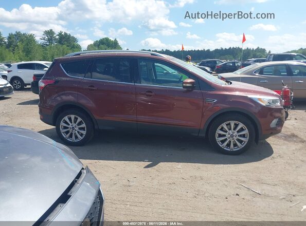 1FMCU9J94JUB01258 2018 FORD ESCAPE Burgundy 