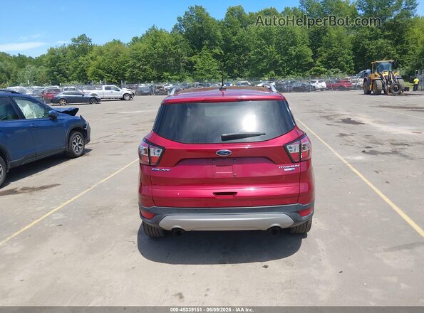 1FMCU9J94JUD58601 2018 FORD ESCAPE Red 
