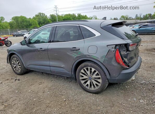 1FMCU9J94LUC64396 2020 FORD ESCAPE Gray Tył lewy