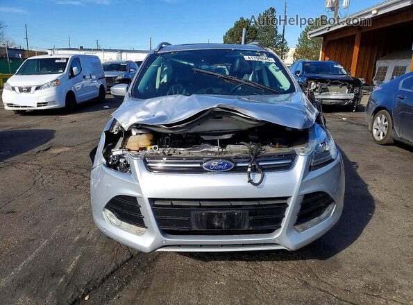 1FMCU9J95GUB63633 2016 FORD ESCAPE Silver Front view
