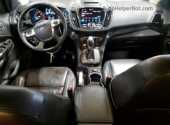 1FMCU9J95GUC24902 2016 FORD ESCAPE Белый Вид панели приборов