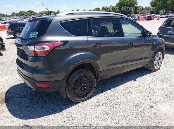 1FMCU9J95JUD19614 2018 FORD ESCAPE Gray Rear right