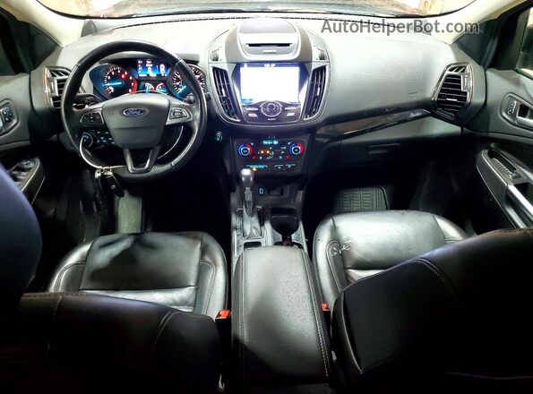 1FMCU9J96HUD53619 2017 FORD ESCAPE Black Առջևի վահանակի տեսք