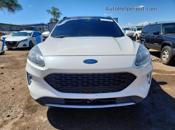 1FMCU9J96LUB01684 2020 FORD ESCAPE White Widok z przodu