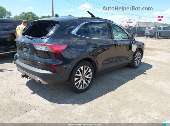 1FMCU9J96MUA54867 2021 FORD ESCAPE Dark Blue Rear right