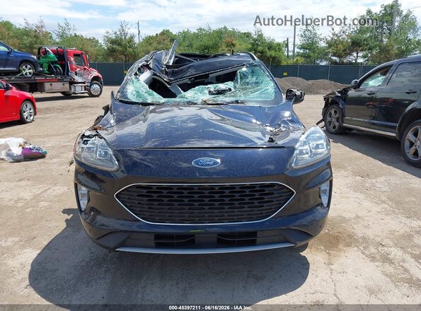 1FMCU9J96MUA54867 2021 FORD ESCAPE Dark Blue Rear interior view