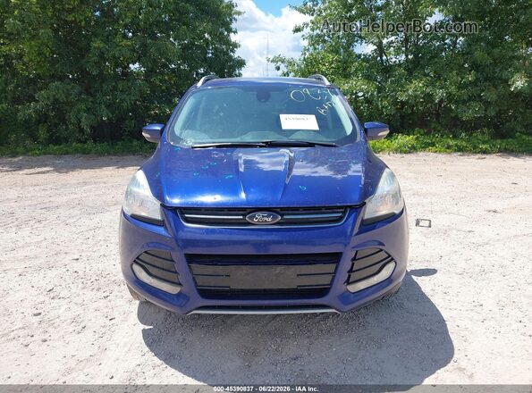 1FMCU9J97GUB68087 2016 FORD ESCAPE Blue Vista del cuadro de instrumentos
