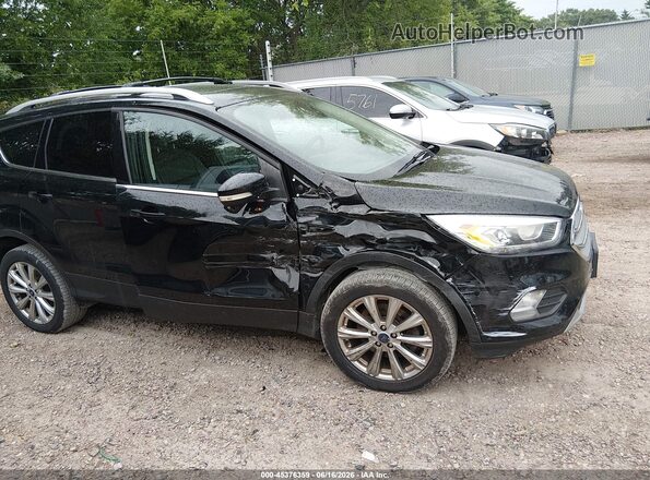1FMCU9J97HUD86547 2017 FORD ESCAPE Black უკანა სალონის ხედი