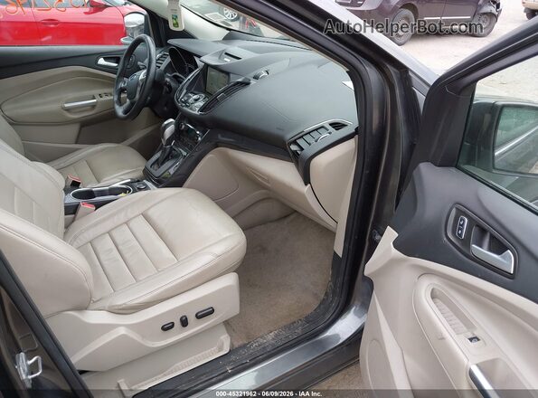 1FMCU9J98GUB86744 2016 FORD ESCAPE Gray Вид салону спереду