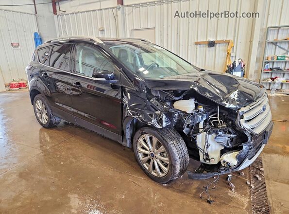 1FMCU9J98JUC76418 2018 FORD ESCAPE Black წინა მარჯვენა