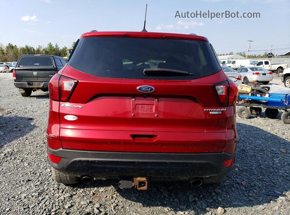 1FMCU9J98KUB72206 2019 FORD ESCAPE Red 