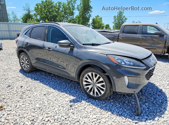 1FMCU9J98LUC75952 2020 FORD ESCAPE Серый Передняя правая четверть