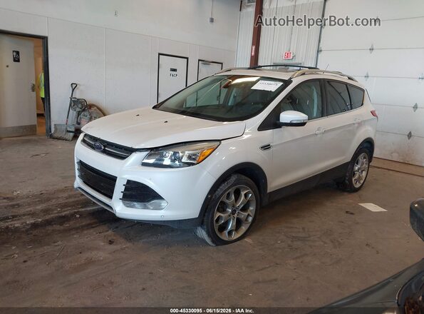 1FMCU9J99GUC77635 2016 FORD ESCAPE Белый Передняя левая четверть