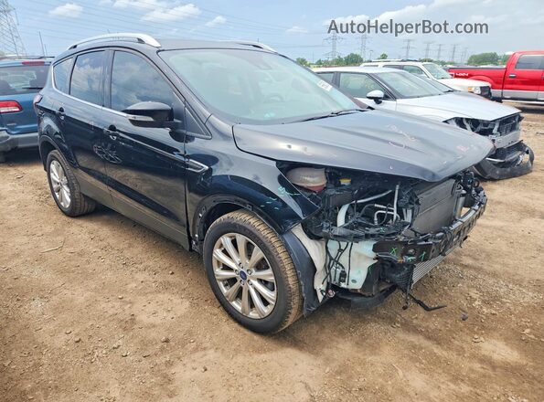 1FMCU9J99HUD36278 2017 FORD ESCAPE Black წინა მარჯვენა