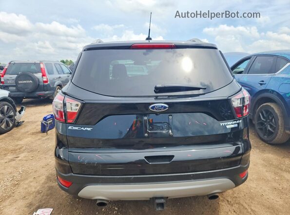 1FMCU9J99HUD36278 2017 FORD ESCAPE Black უკანა ხედი