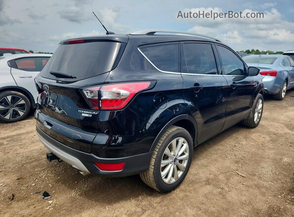 1FMCU9J99HUD36278 2017 FORD ESCAPE Black უკანა მარჯვენა