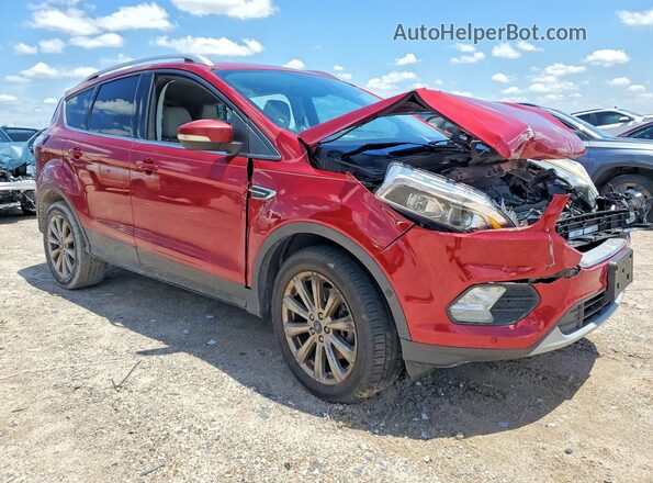 1FMCU9J99HUE07902 2017 FORD ESCAPE Burgundy 