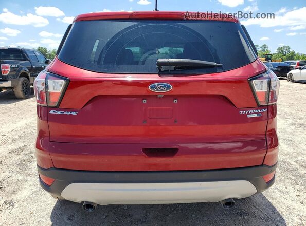 1FMCU9J99HUE07902 2017 FORD ESCAPE Burgundy 