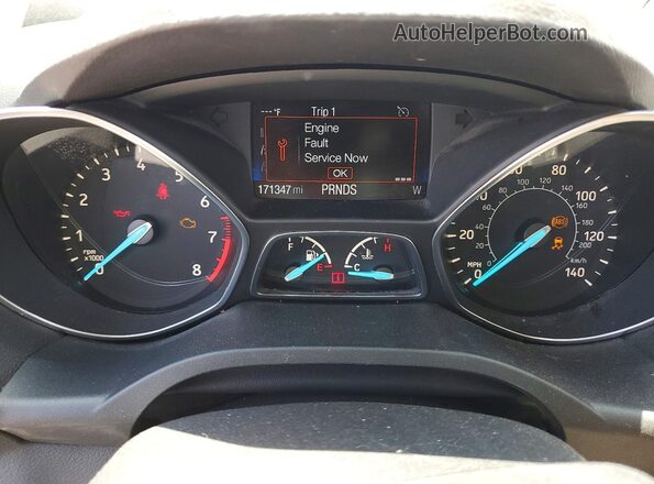 1FMCU9J99HUE07902 2017 FORD ESCAPE Burgundy 