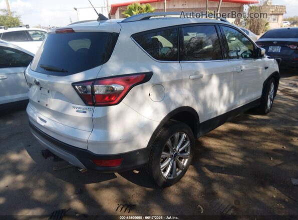 1FMCU9J99JUD04940 2018 FORD ESCAPE White Задня права чверть
