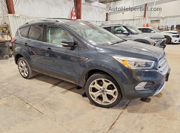 1FMCU9J99KUA73488 2019 FORD ESCAPE Blue 