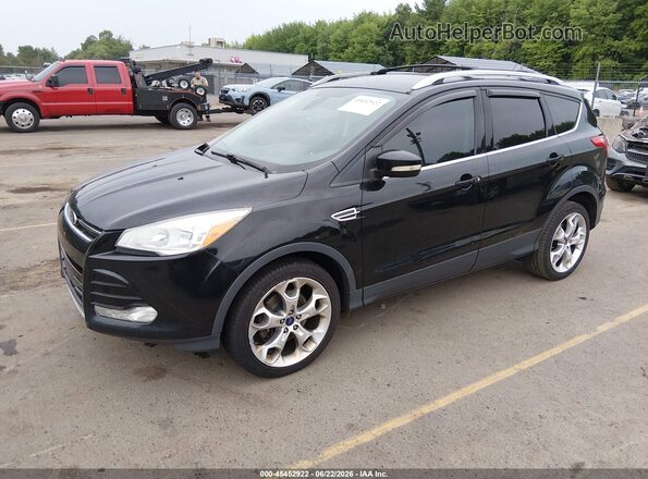 1FMCU9J9XGUB49713 2016 FORD ESCAPE Черный Передняя левая четверть