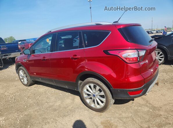 1FMCU9J9XHUE90899 2017 FORD ESCAPE Red Tył lewy
