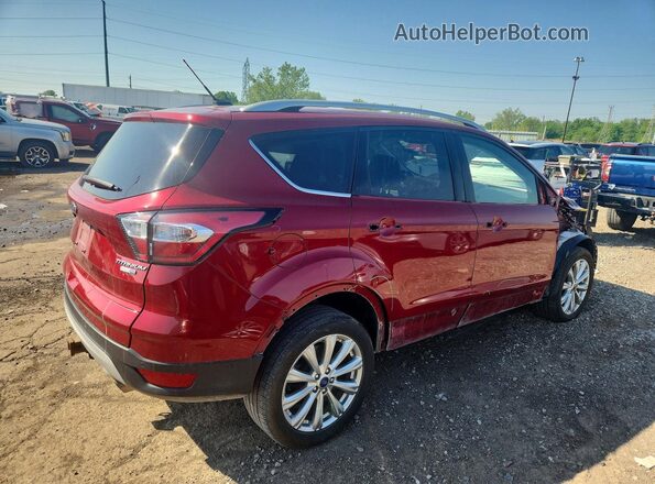 1FMCU9J9XHUE90899 2017 FORD ESCAPE Red Tył prawy