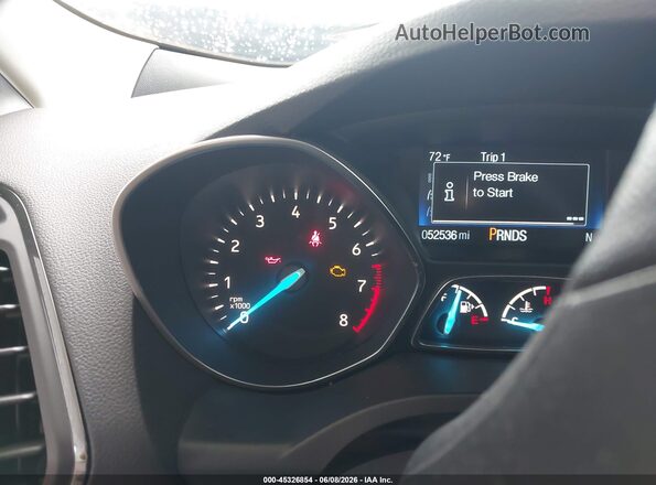 1FMCU9J9XJUD28051 2018 FORD ESCAPE Silver Vista de los asientos traseros