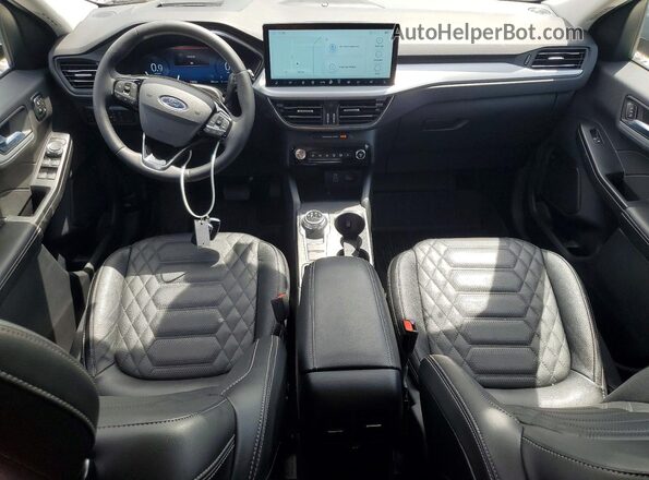1FMCU9JA3RUB53664 2024 FORD ESCAPE Blue წინა პანელის ხედი