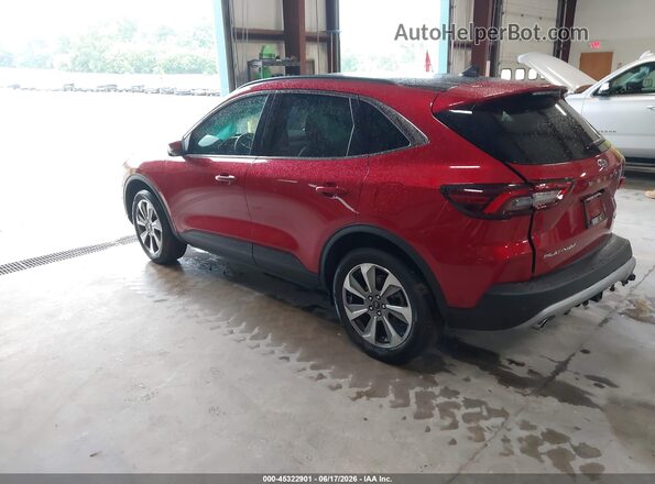 1FMCU9JA6RUB42593 2024 FORD ESCAPE Red Rear left