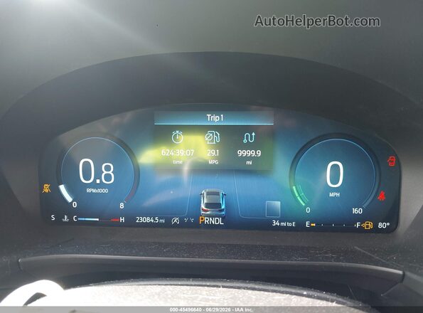 1FMCU9JA6SUA97838 2025 FORD ESCAPE Blue Вид задніх сидінь