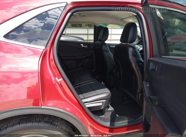 1FMCU9JAXPUA28383 2023 FORD ESCAPE Red Vista de la etiqueta del VIN
