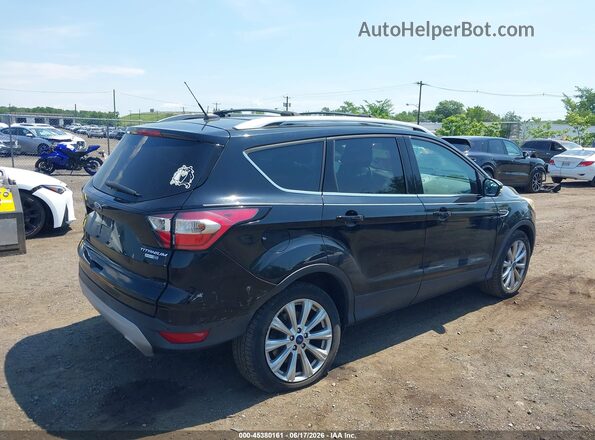 1FMCU9JD1HUD63477 2017 FORD ESCAPE Black Widok z przodu