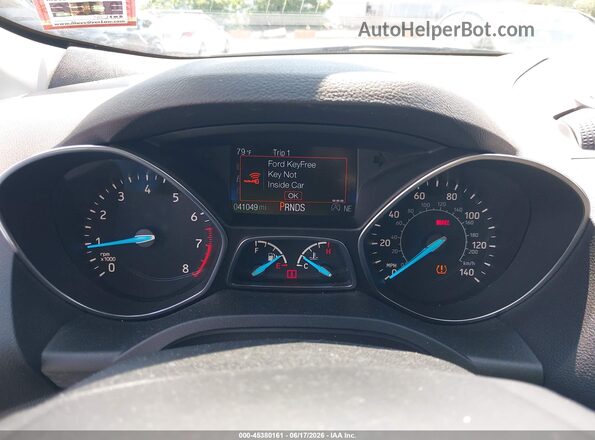 1FMCU9JD1HUD63477 2017 FORD ESCAPE Black Widok tylnych siedzeń